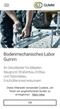 Mobile Screenshot of labor-gumm.de
